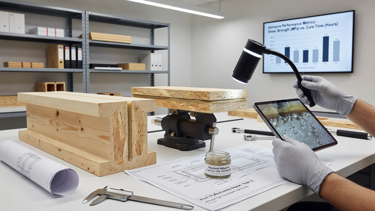 Examining Adhesive Technologies Utilized in Assembling High-Strength Wood I-Profiles