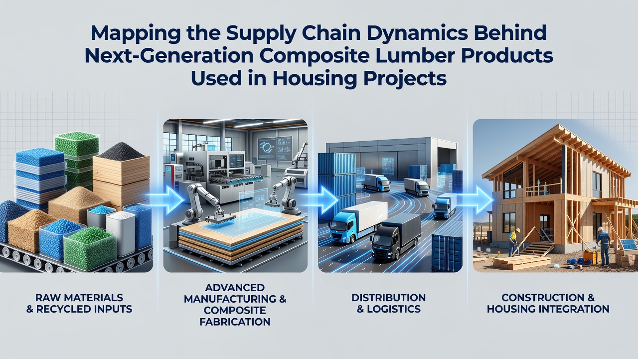 Mapping the Supply Chain Dynamics Behind Next-Generation Composite Lumber Products Used in Housing Projects